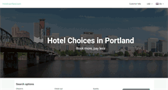Desktop Screenshot of hotels-portland.com